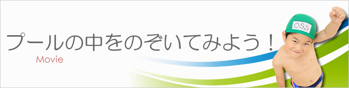 プールの中をのぞいてみよう！